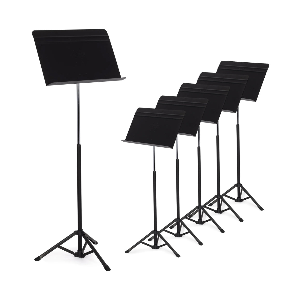 Box of six full height Voyager stands